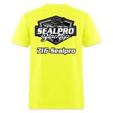 Seal Pro High Viz - Front and Back - safety green