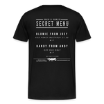 Main & Hamlin Secret Menu - black