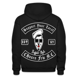 36 Heavy Blend Adult Hoodie - black