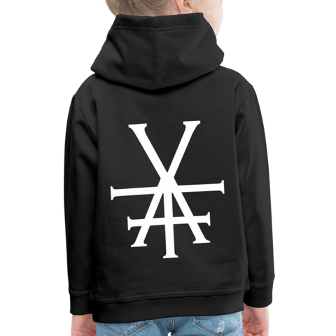 Kids‘ Premium Siganture YAF Hoodie - black