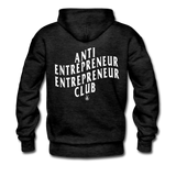 Join The Club Hoodie - charcoal gray