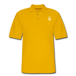 Printed YAF Polo Shirt - Yellow