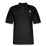Printed YAF Polo Shirt - black
