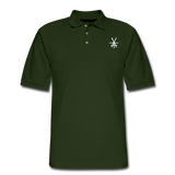 Printed YAF Polo Shirt - forest green