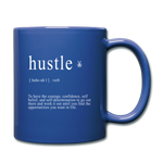 Hustle Mug - royal blue